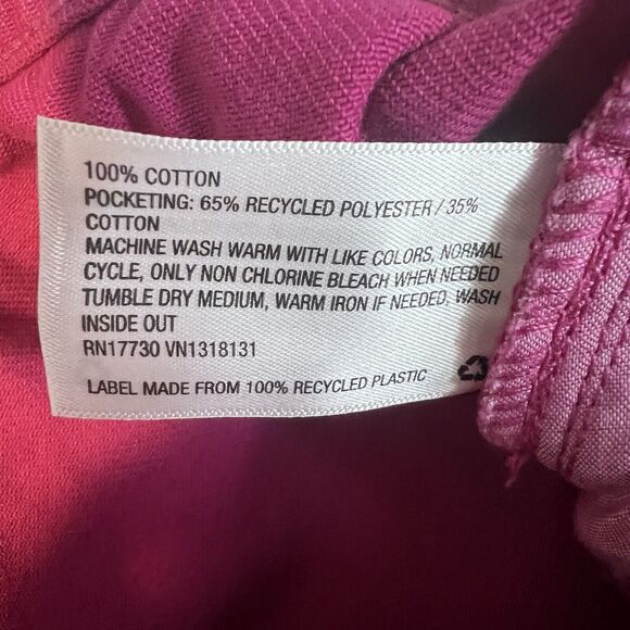 NWT Wild Fable Women's 10 Highest Rise Mom Jean Shorts Pink 100% Cotton - Picture 6 of 8